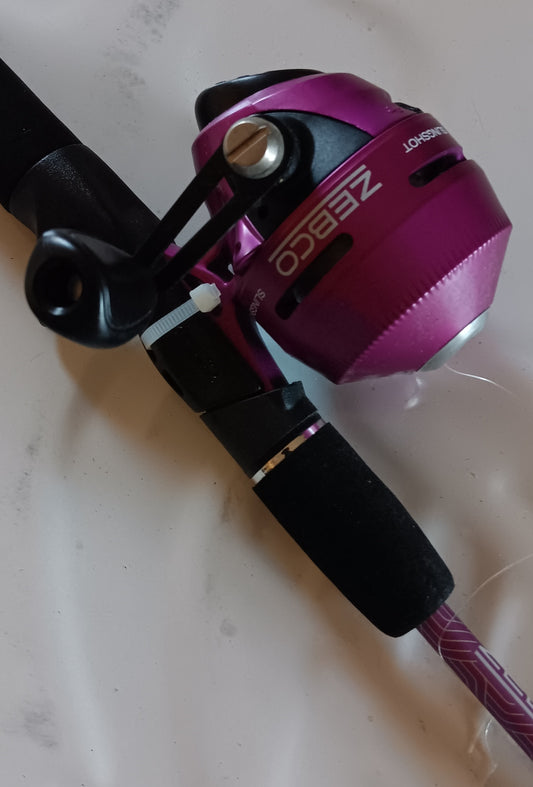Kids Fishing Rod Rental Spincast ZEBCO