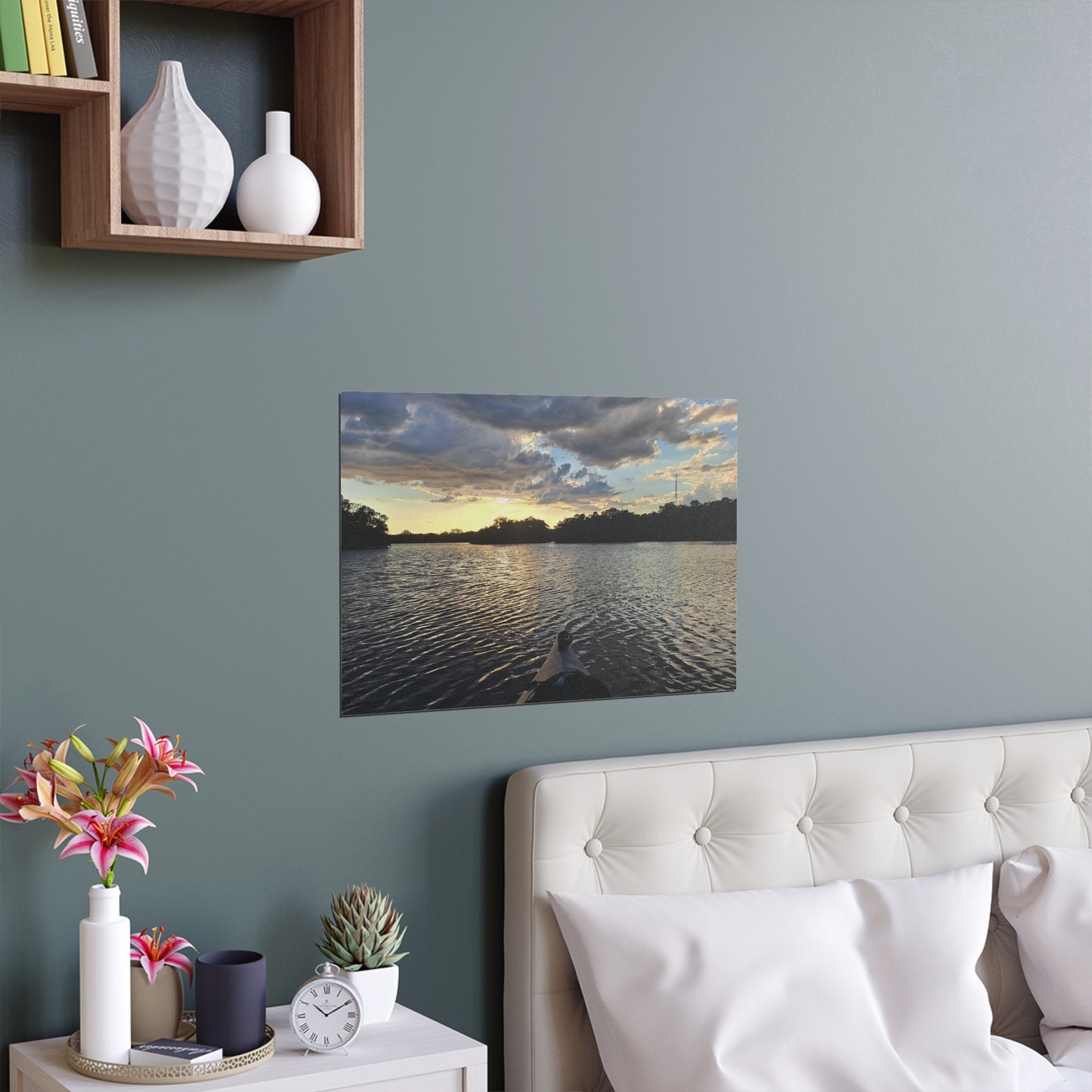 Sunset Indoor and Outdoor Silk Poster