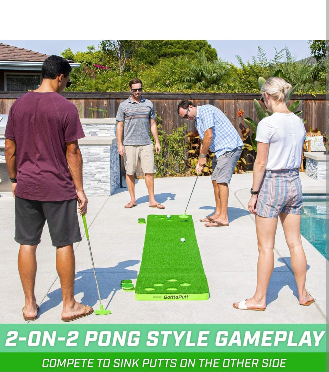 Battle Putt Golf Game Rental