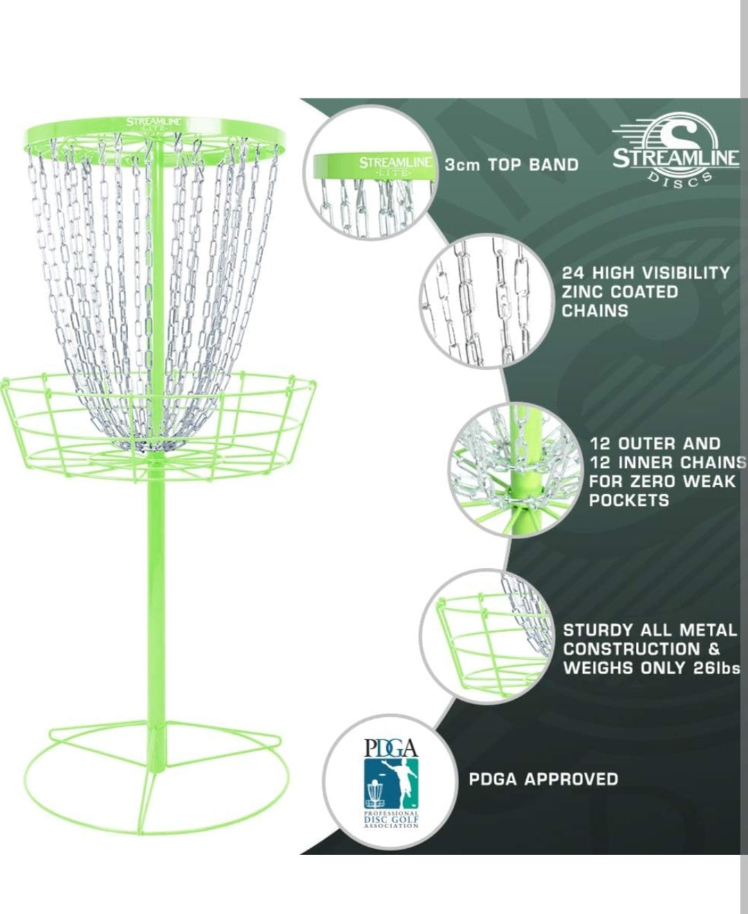 Disc Golf Basket Rental