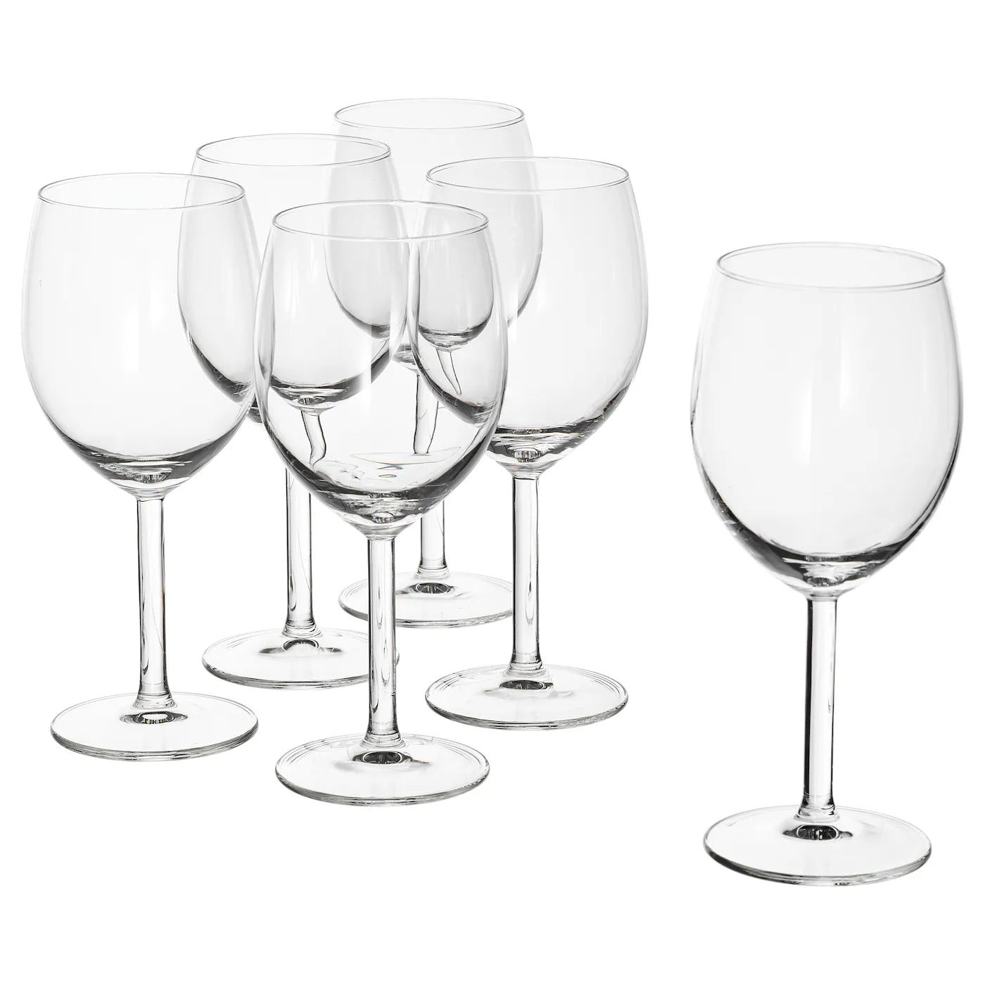 12 oz All Purpose Clear Wine Glasses